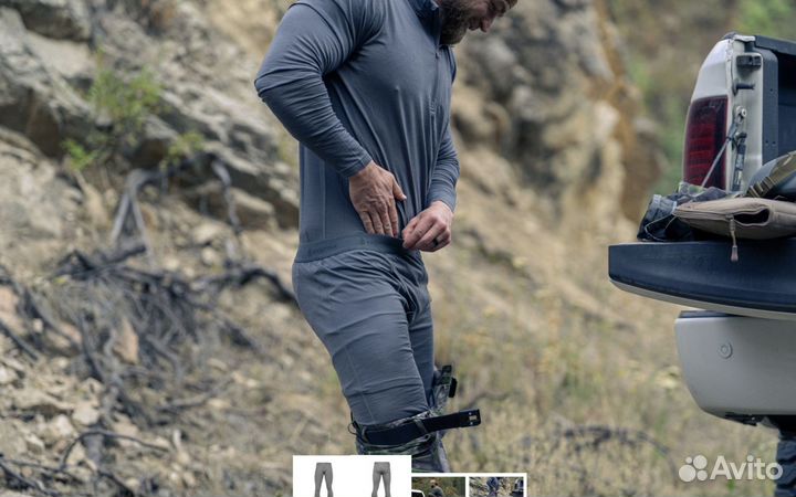 Термобельё kryptek Traverse Merino half-ZIP NEW