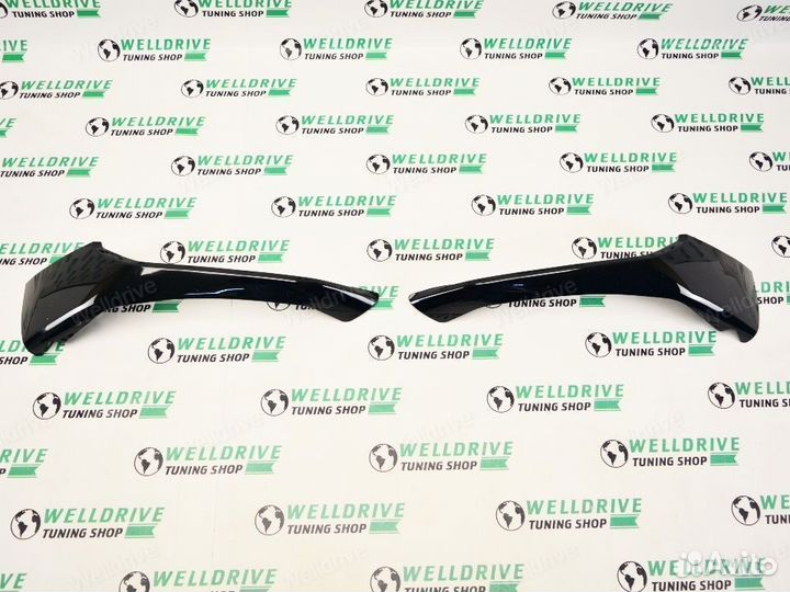 Клыки передние BMW 5 G30 рестайлинг глянец