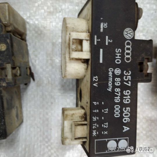 Блок управления вентиляторами Vw гольф 4