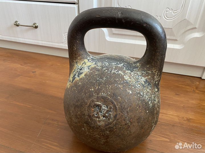 Гиря 24 кг бу