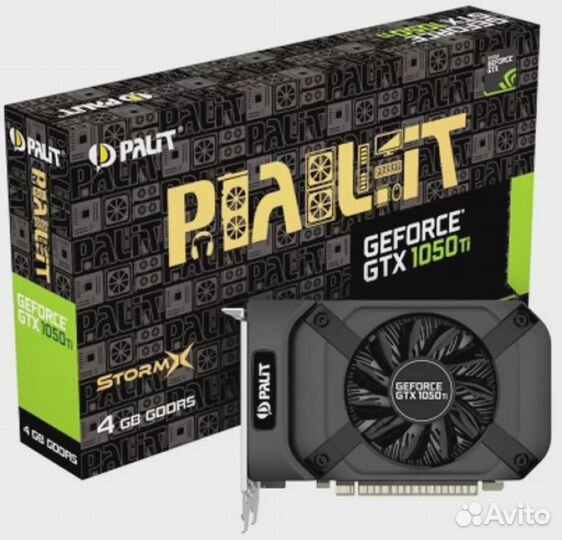 Видеокарта palit gtx 1050 ti б/у