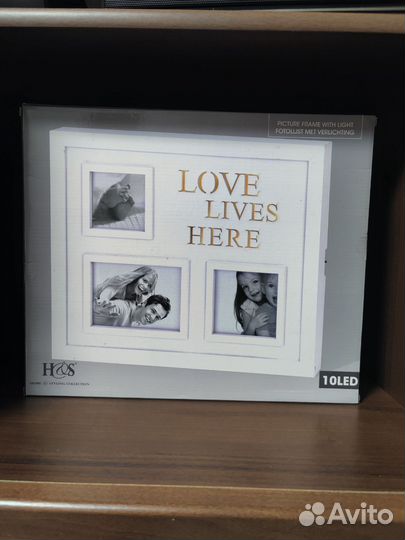 Рамка Икеа новая с подсветкой