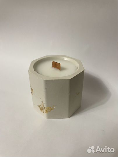 Свечи ароматические из кокосового воска