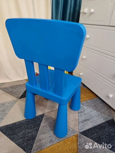 Стол и стул Икея маммут