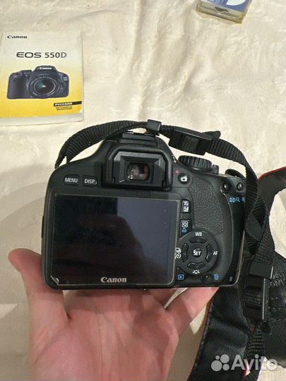 Зеркальный фотоаппарат canon eos 550d