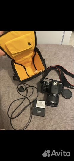 Зеркальный фотоаппарат canon 600d