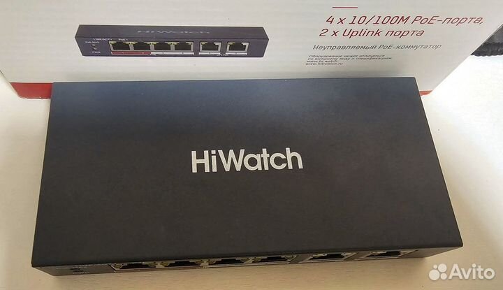 Коммутатор DS-S604P