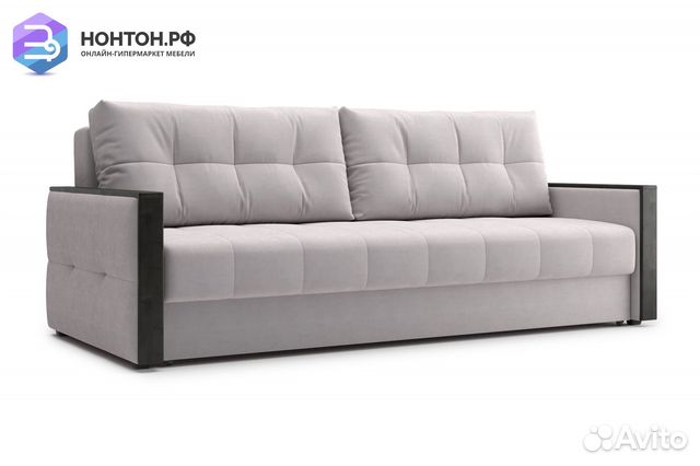 Диван еврокнижка Инсайд 3-х местный бежевый