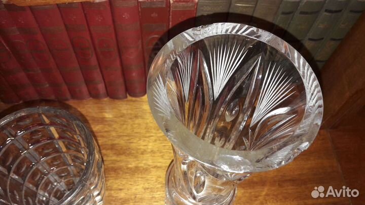 Хрустальные вазы СССР. олимпиада- 80