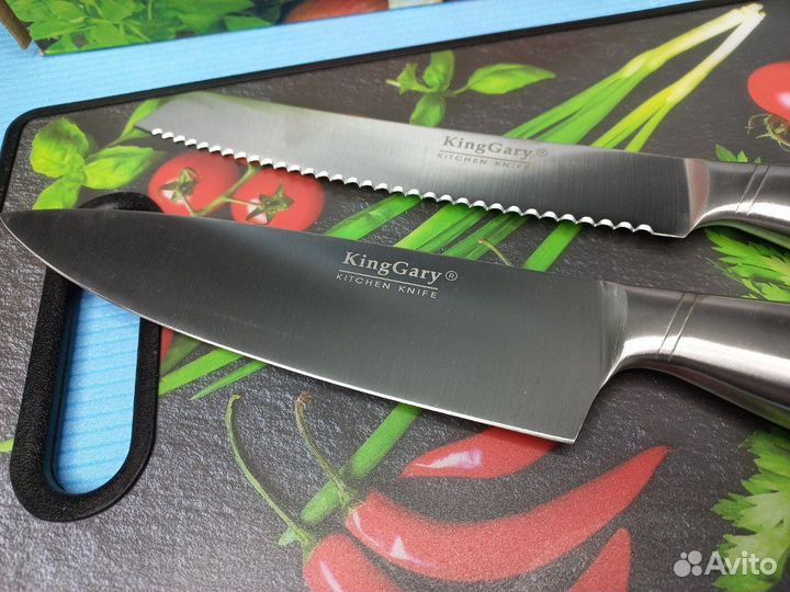 Набор ножей на подставке 8 В 1 king gary