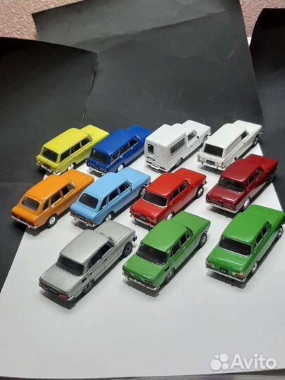 Коллекционные модели 1:43 СССР: иж, Москвич
