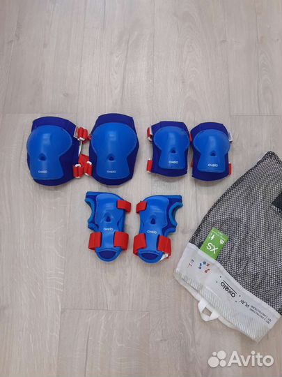 Самокат детский и защита б/у