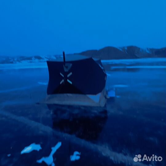 Зимняя палатка cube трехслойная бу