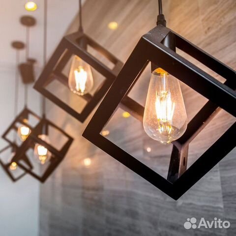 Светильник в стиле «лофт»