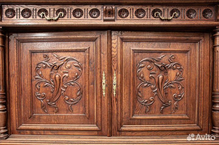 Старинный буфет шкаф