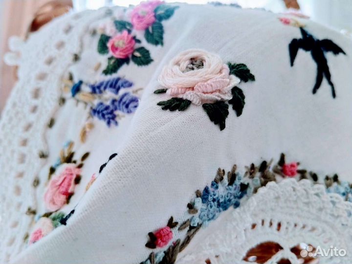 Салфетки на стол круглые