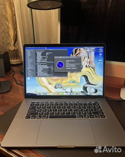 Apple MacBook Pro 15 2017 с тачпадом