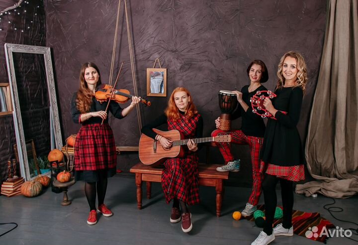 Музыканты (скрипка, вокал, группа)