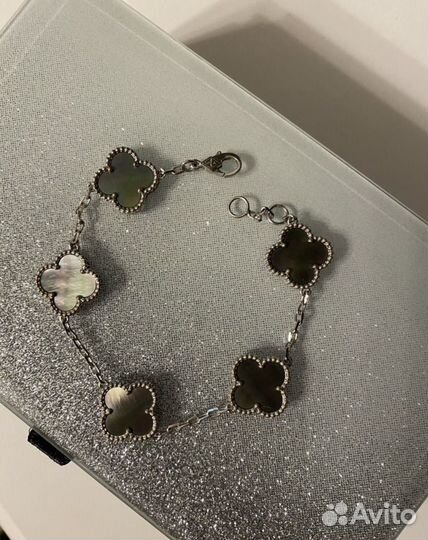 Браслет van cleef arpels с перламутром