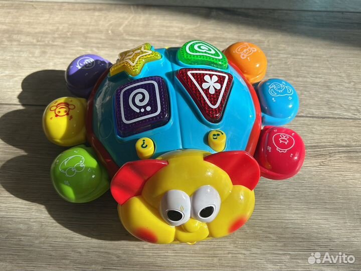 Божья коровка музыкальная игрушка развивающая