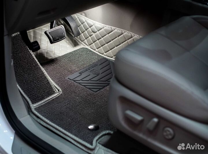 Ковры в салон для Kia Carnival III 2017