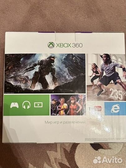 Xbox 360 250 Гб + Kinect + игры