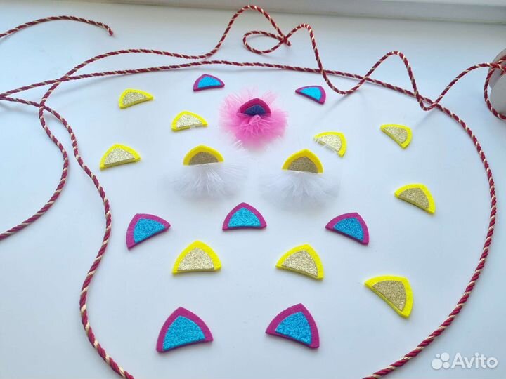 Украшения для заколочек, ободков и резиночек