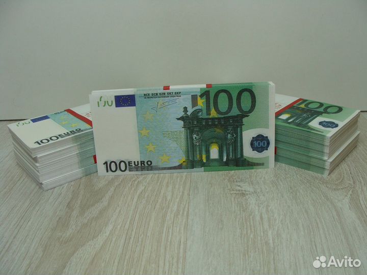 Банк Приколов 100 Euro New от 10 Пачек