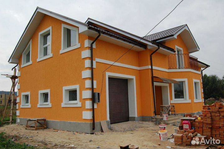 Фасадные работы короед