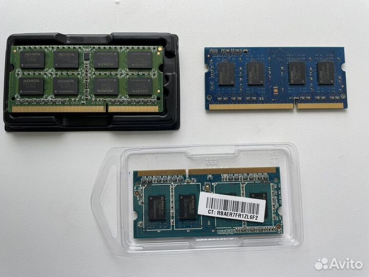 Оперативная память ddr3 so-dimm для ноутбука