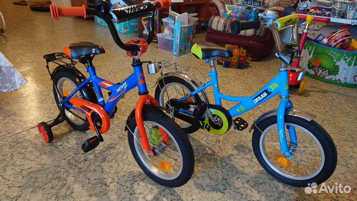 Детский велосипед Novatrack Astra и Urban, 2 штуки
