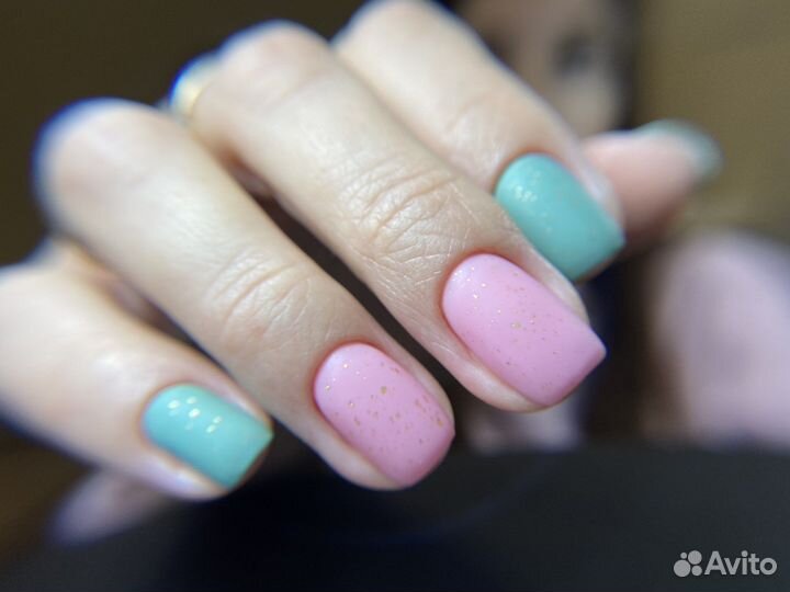 Маникюр с покрытием гель лак