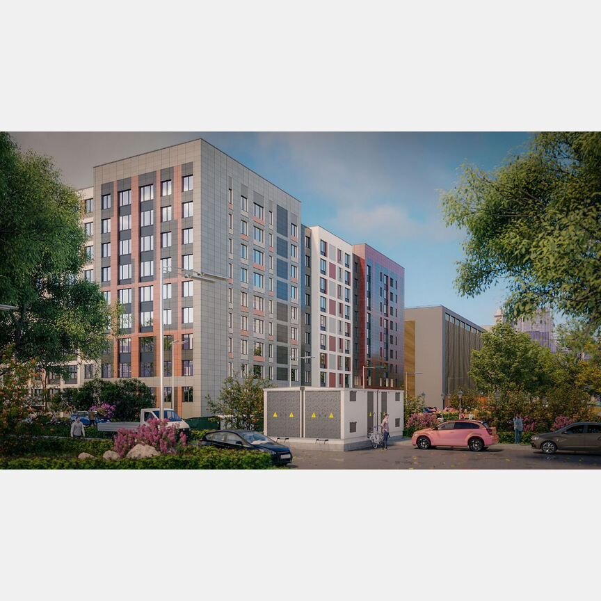 Квартира-студия, 21,2 м², 8/9 эт.