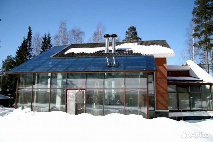 Алюминиевые окна теплые