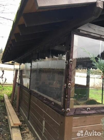 Мягкие окна для кафе летней веранды беседки