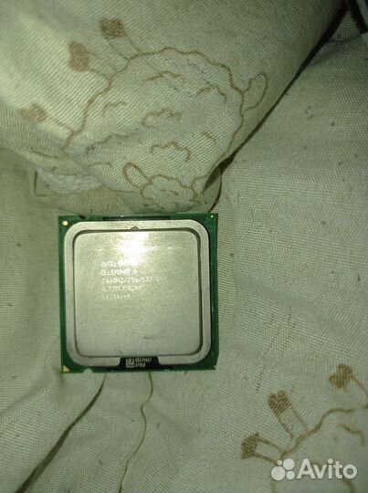 Процессор intel celeron d 256 533