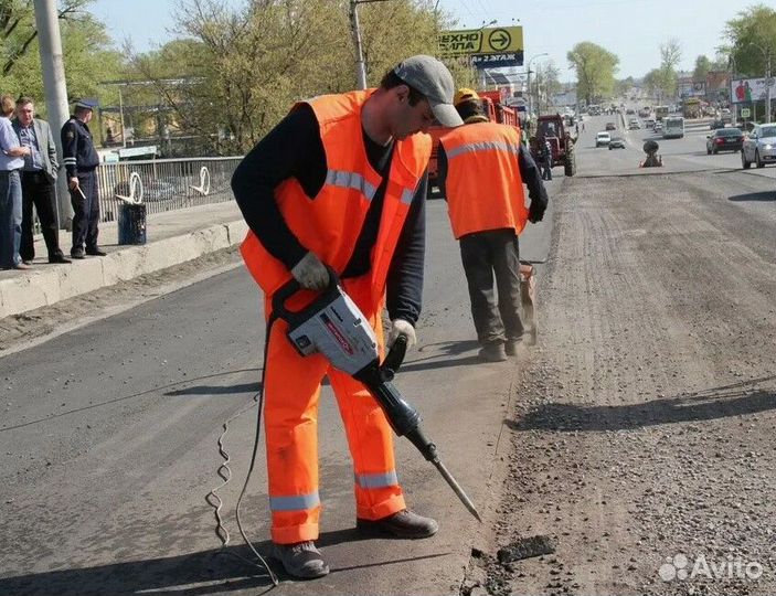 Дорожный рабочий на Вахту