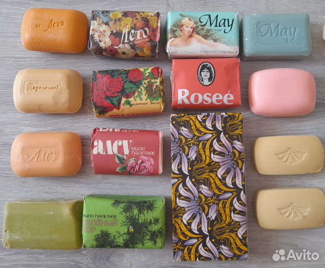 Ретро-мыло коллекционное времён СССР