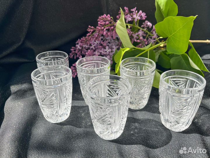 Рюмки хрустальные СССР