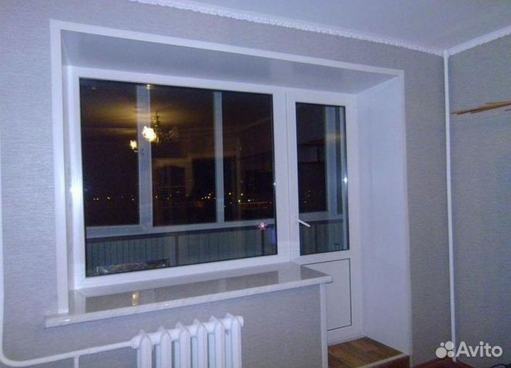 Пластиковые окна. Остекление лоджий