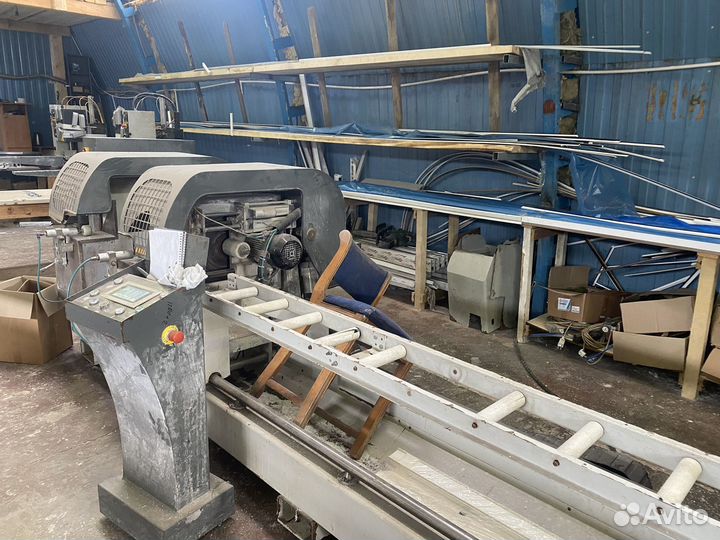 Продается производство алюминиевые окна, двери