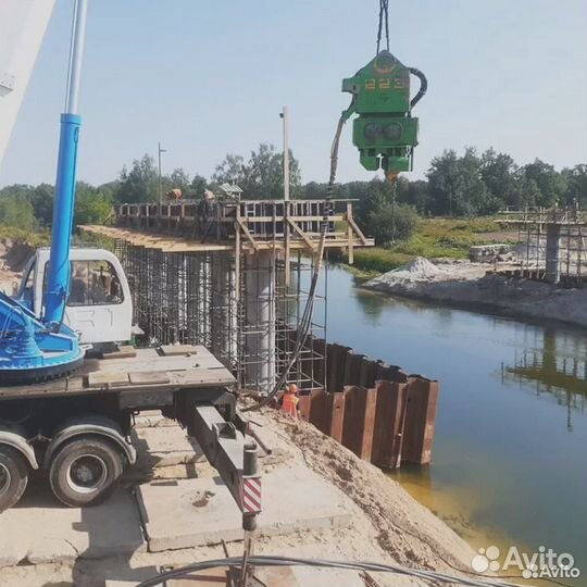 Аренда вибропогружателя