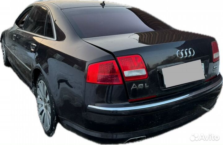 Audi a8 d3 задние фонари крышка багажника
