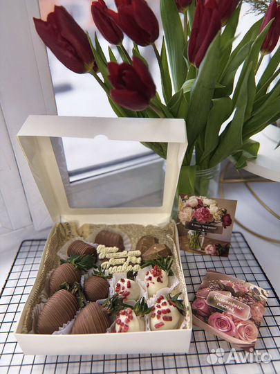 Клубника в шоколаде