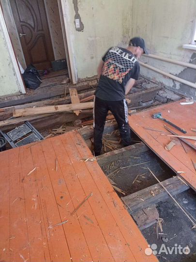 Демонтажные работы и вывоз мусора