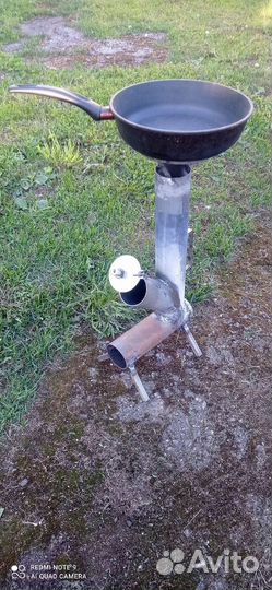 Походная печь ракета