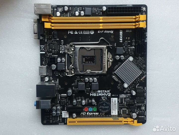 Материнская плата Biostar H61MHV2 б/у