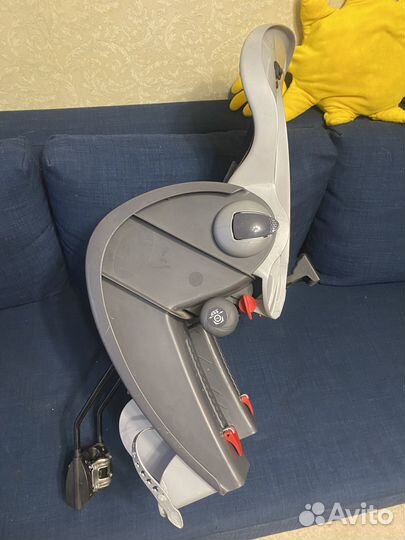 Детское кресло на раму велосипеда заднее
