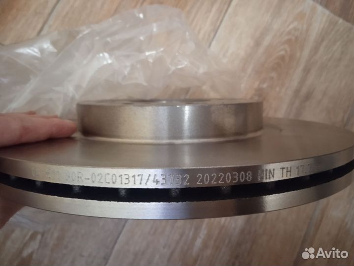 Тормозные диски Renault logan