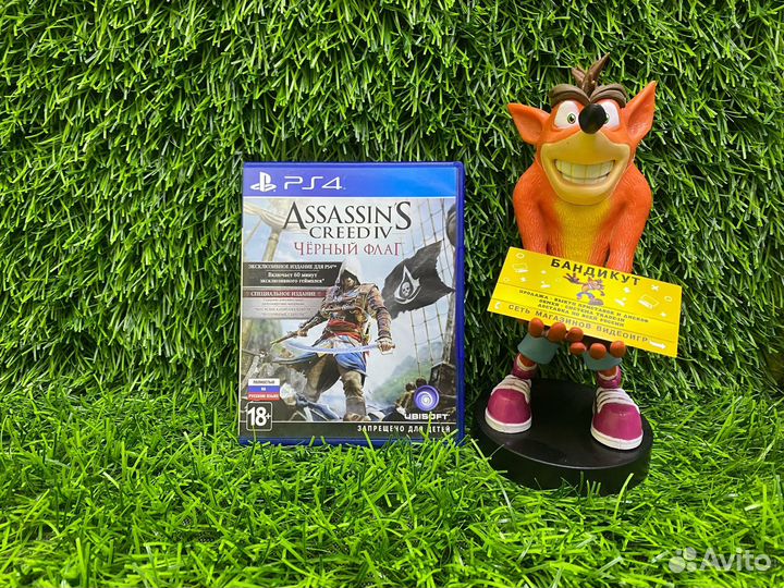 Assassin's creed 4 Black Flag PS4 (Рус. Обложка)